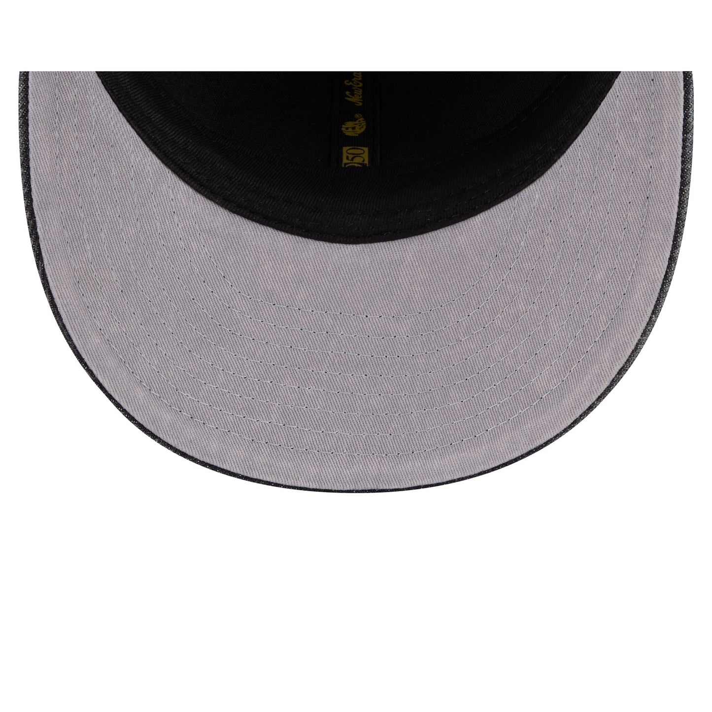 Los Angeles Lakers Black Denim Low Profile 59FIFTY Fitted Hat