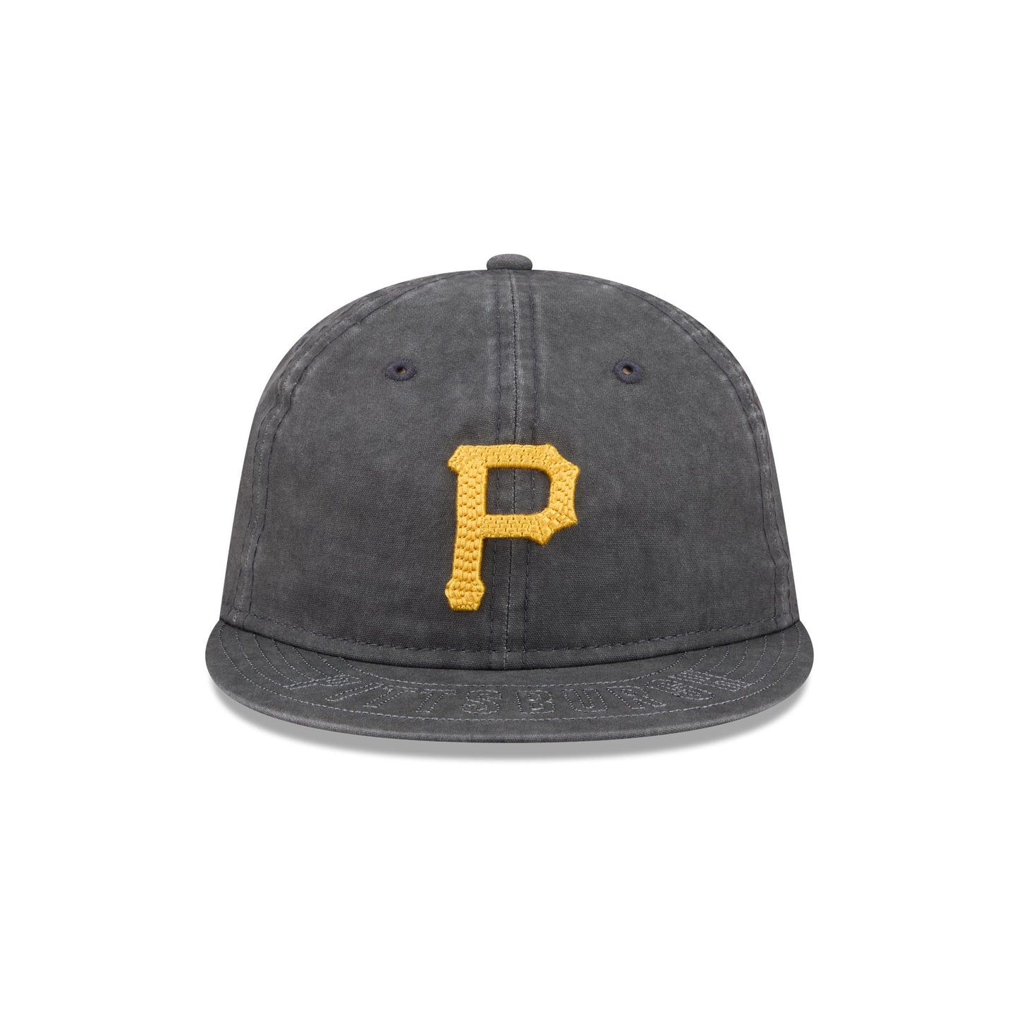 Pittsburgh Pirates Visor Stitch Retro Crown 59FIFTY Fitted Hat