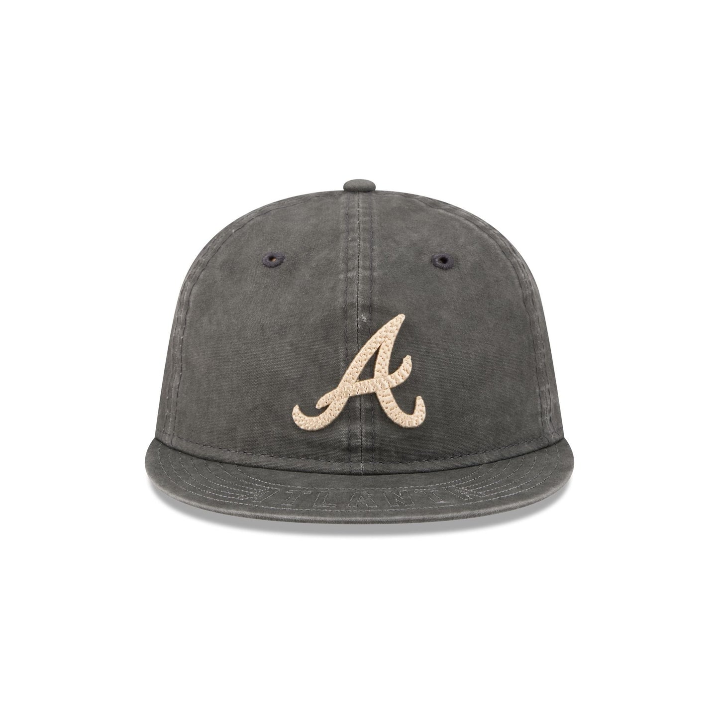 Atlanta Braves Visor Stitch Retro Crown 59FIFTY Fitted Hat