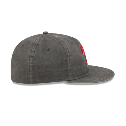 Texas Rangers Visor Stitch Retro Crown 59FIFTY Fitted Hat