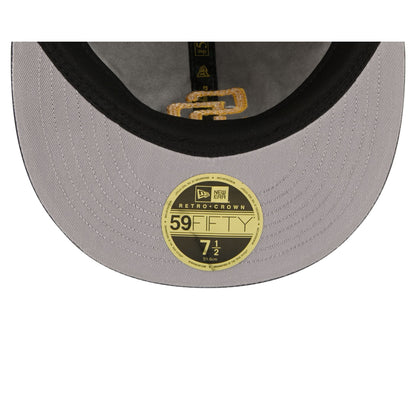San Diego Padres Visor Stitch Retro Crown 59FIFTY Fitted Hat