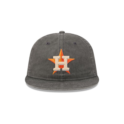 Houston Astros Visor Stitch Retro Crown 59FIFTY Fitted Hat