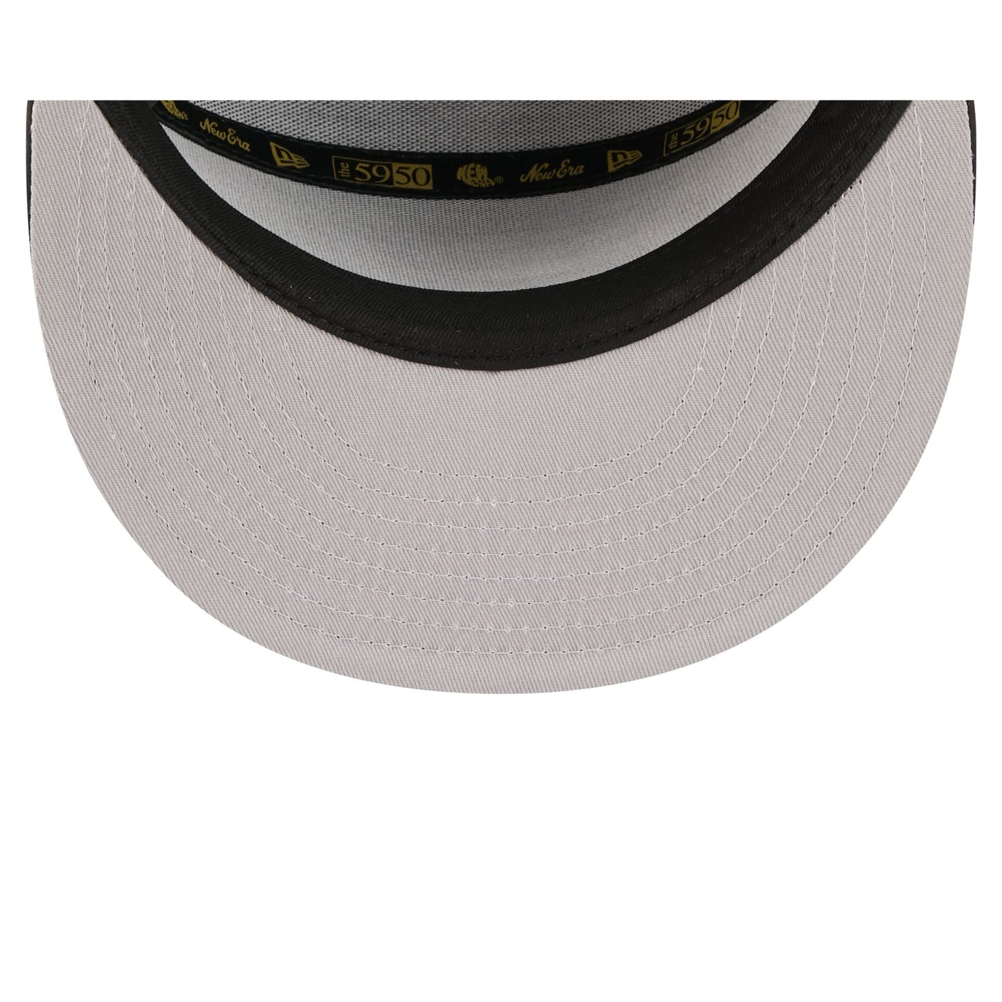 New York Yankees Gold Logo Rope Split Panel 59FIFTY Fitted Hat