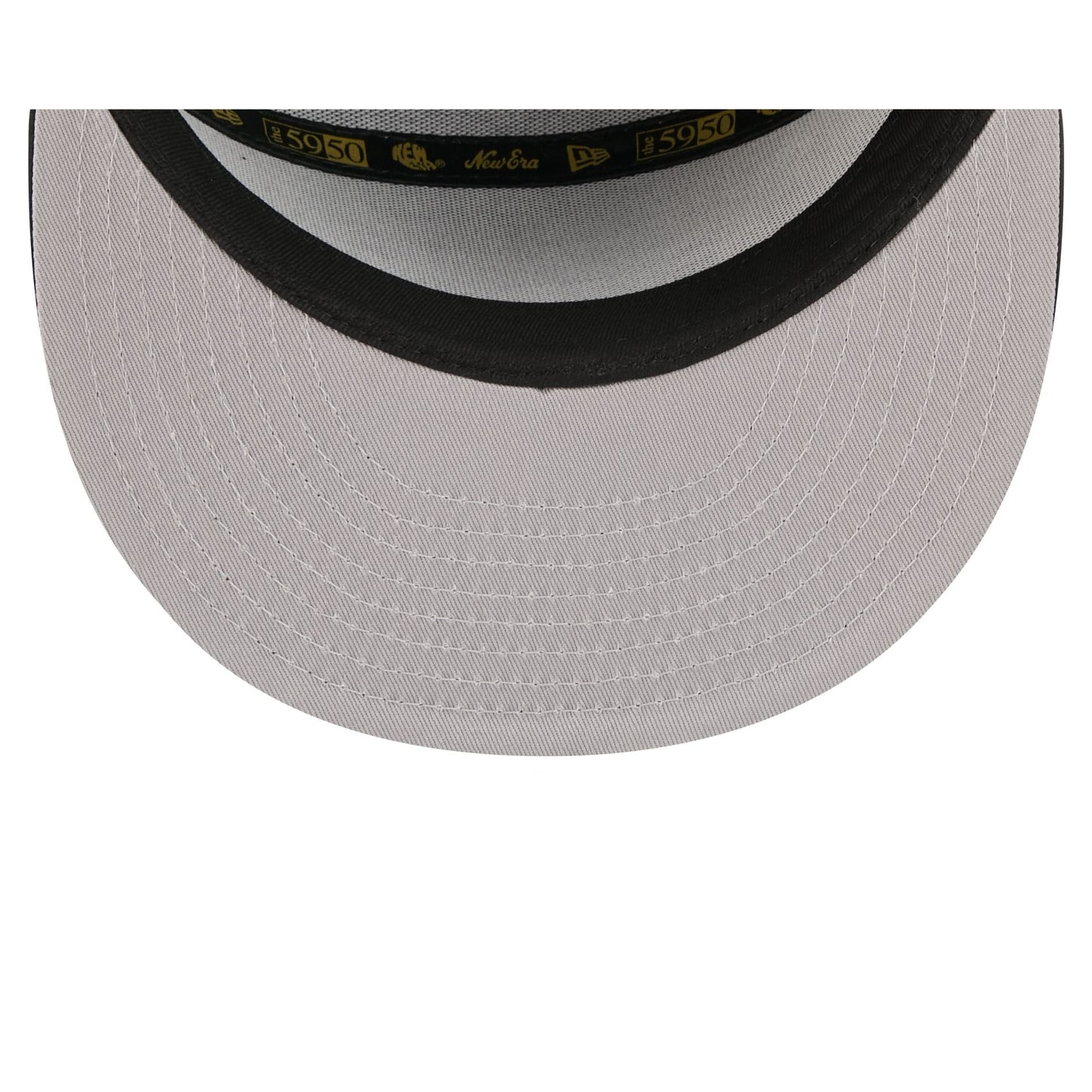 Athletics Gold Logo Rope Split Panel 59FIFTY Fitted Hat