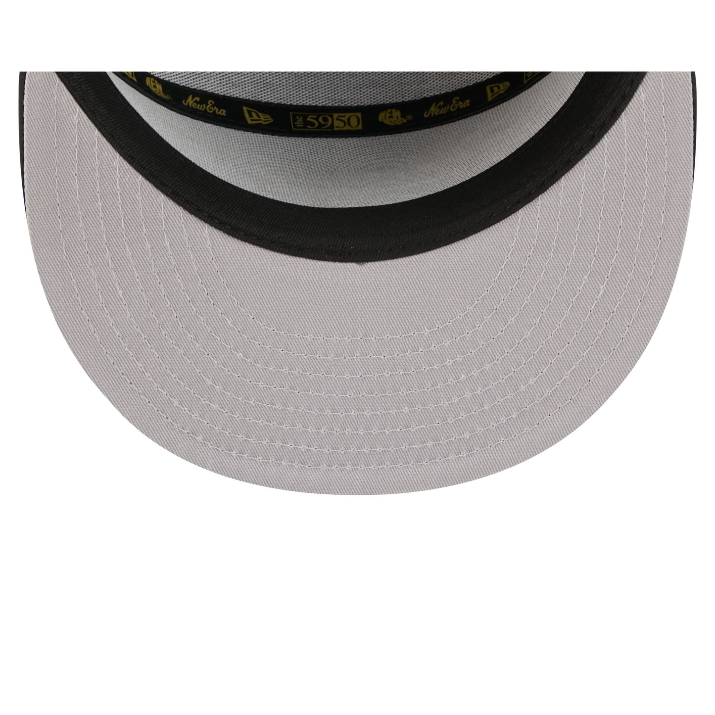 Pittsburgh Pirates Gold Logo Rope Split Panel 59FIFTY Fitted Hat