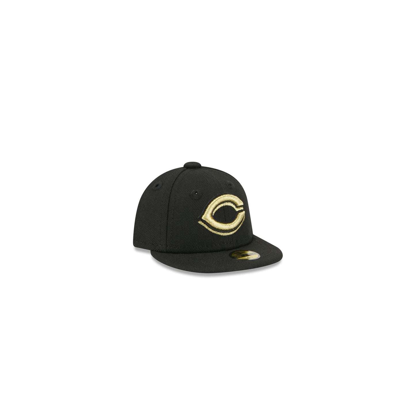 Cincinnati Reds Gold Logo Mini 59FIFTY Fitted Hat