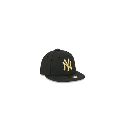 New York Yankees Gold Logo Mini 59FIFTY Fitted Hat