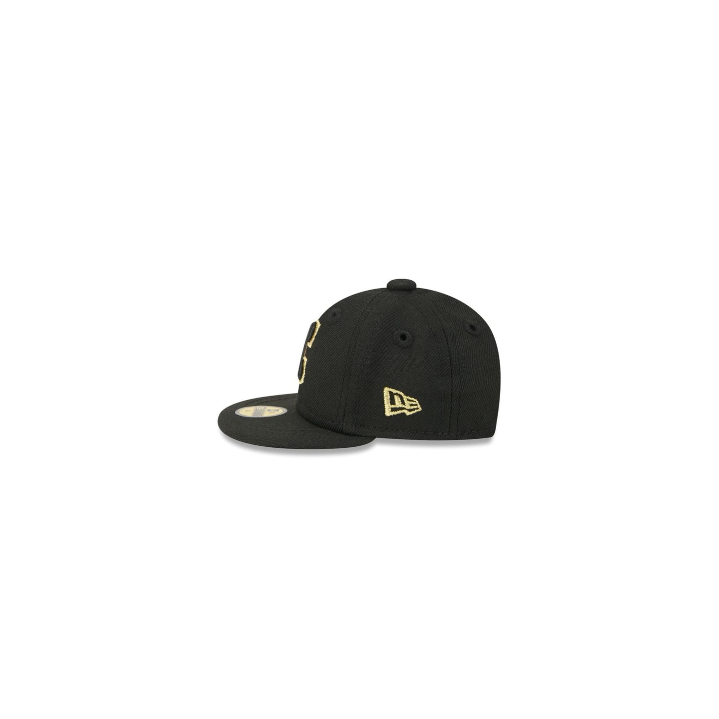 Cleveland Guardians Gold Logo Mini 59FIFTY Fitted Hat