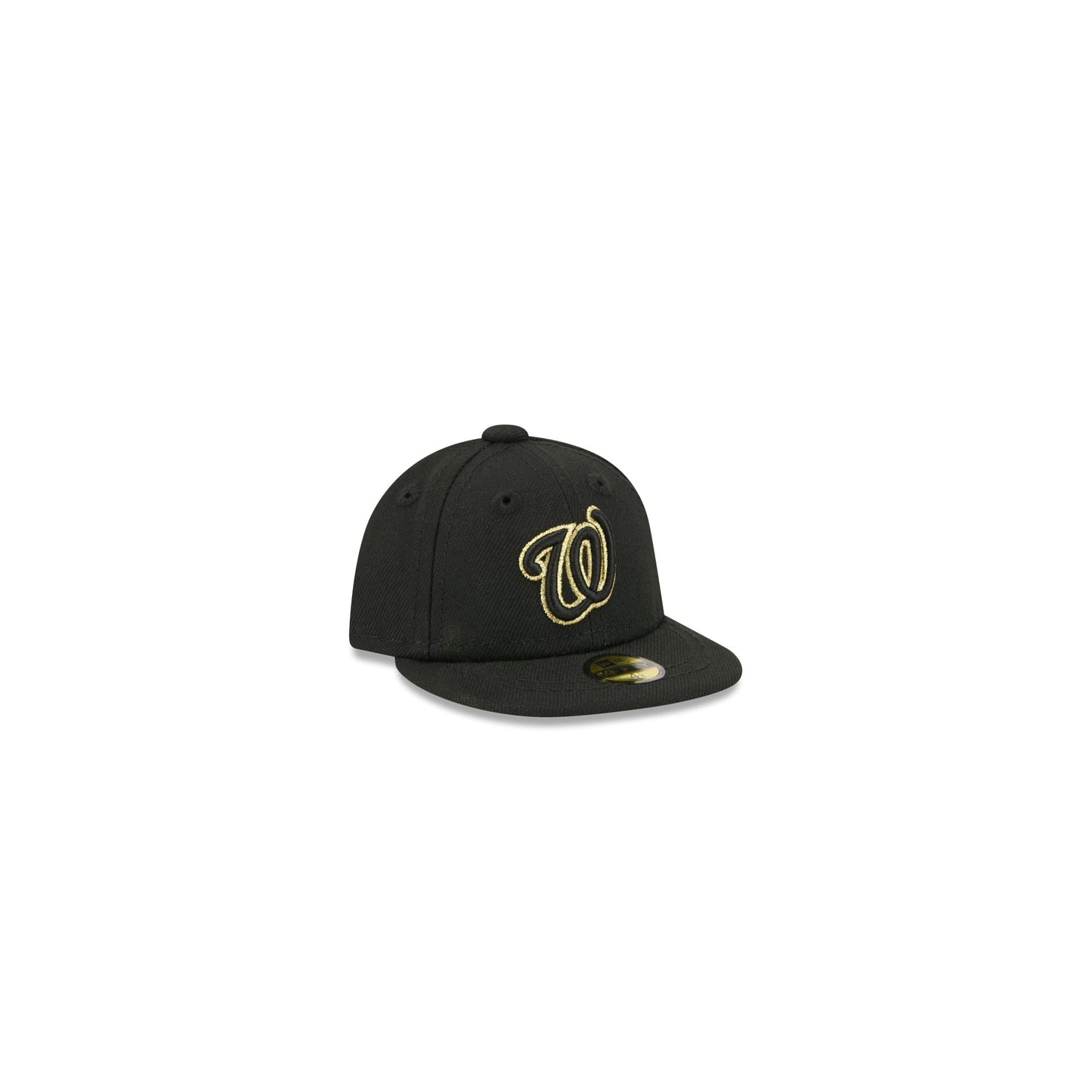 Washington Nationals Gold Logo Mini 59FIFTY Fitted Hat