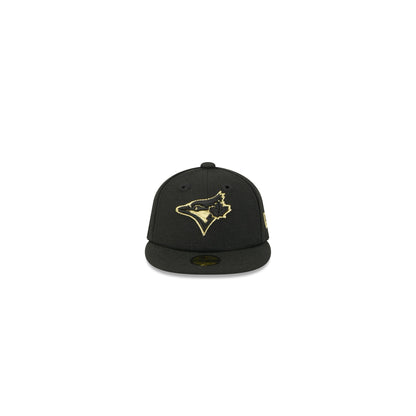 Toronto Blue Jays Gold Logo Mini 59FIFTY Fitted Hat