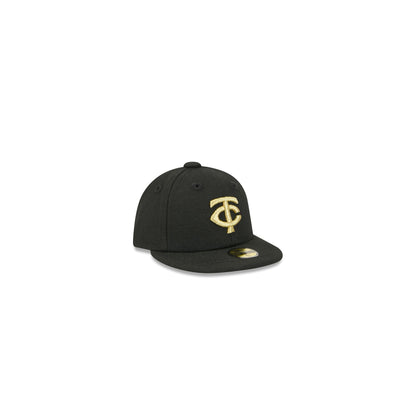 Minnesota Twins Gold Logo Mini 59FIFTY Fitted Hat