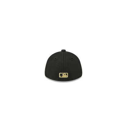 Miami Marlins Gold Logo Mini 59FIFTY Fitted Hat