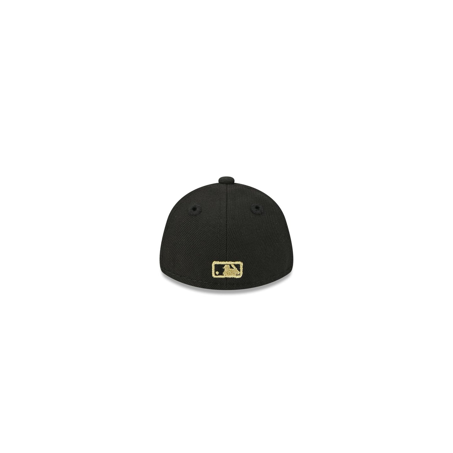 Atlanta Braves Gold Logo Mini 59FIFTY Fitted Hat