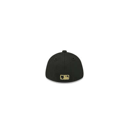 San Diego Padres Gold Logo Mini 59FIFTY Fitted Hat