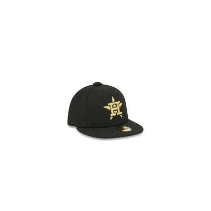 Houston Astros Gold Logo Mini 59FIFTY Fitted Hat