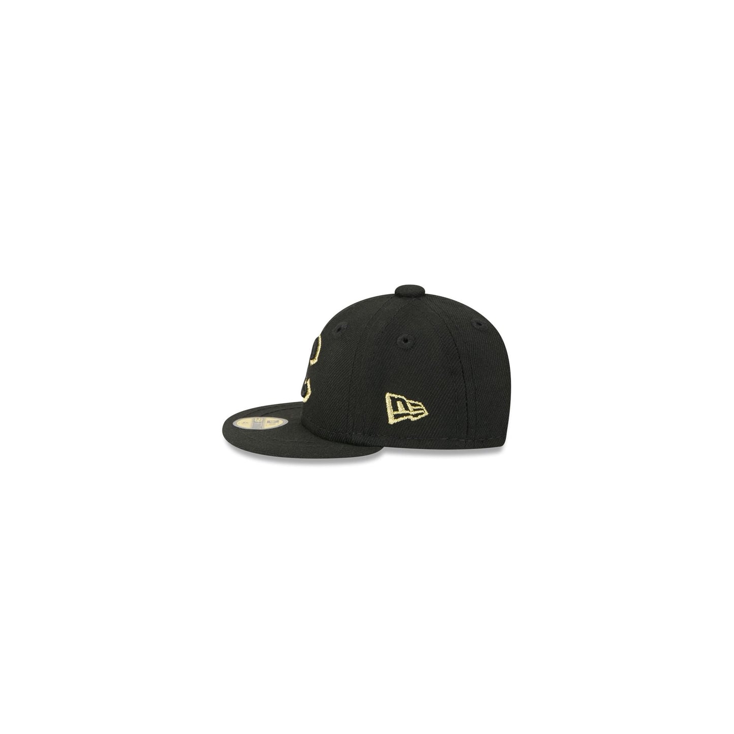 Chicago Cubs Gold Logo Mini 59FIFTY Fitted Hat