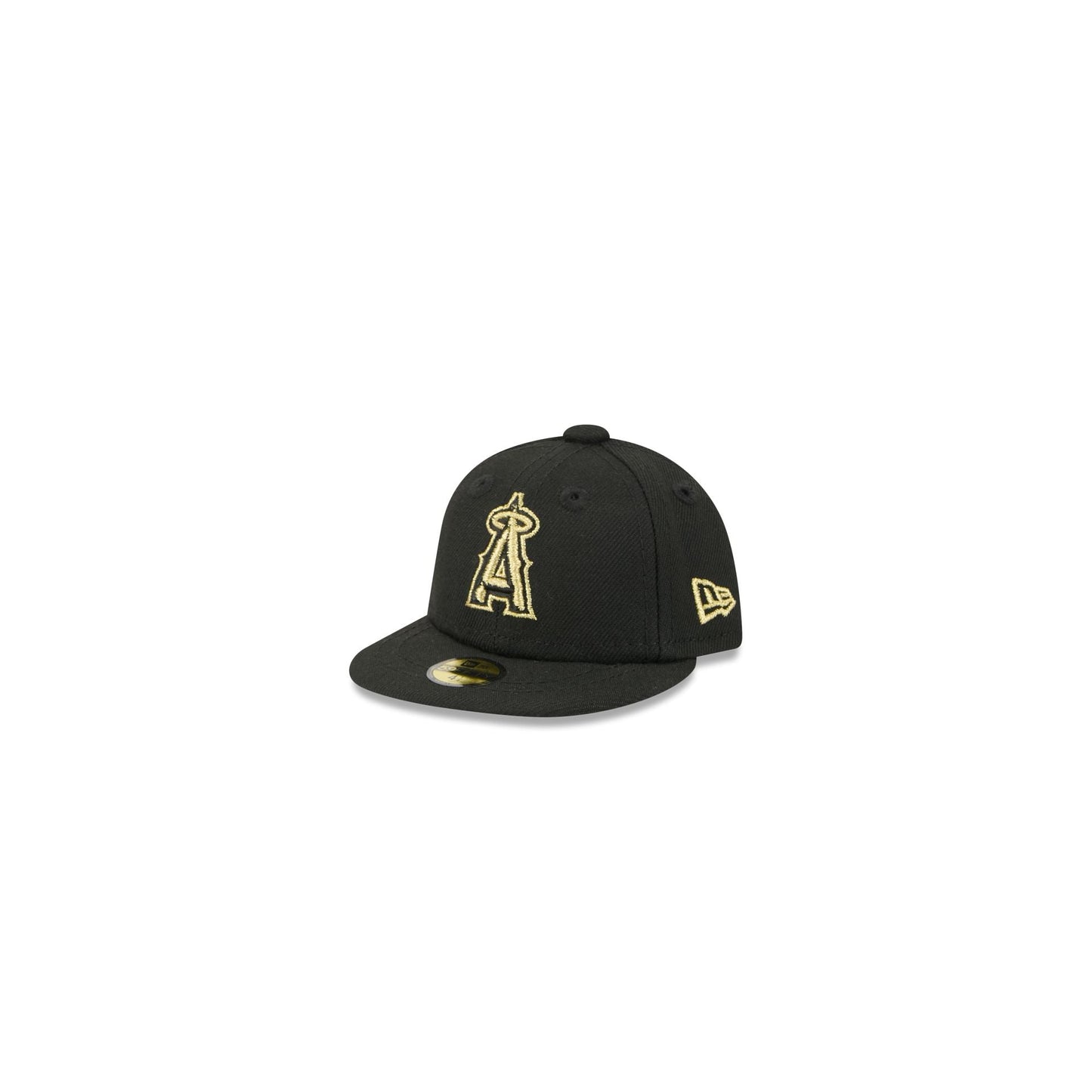 Los Angeles Angels Gold Logo Mini 59FIFTY Fitted Hat