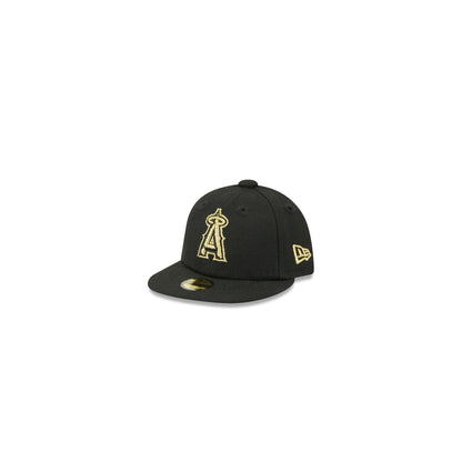 Los Angeles Angels Gold Logo Mini 59FIFTY Fitted Hat