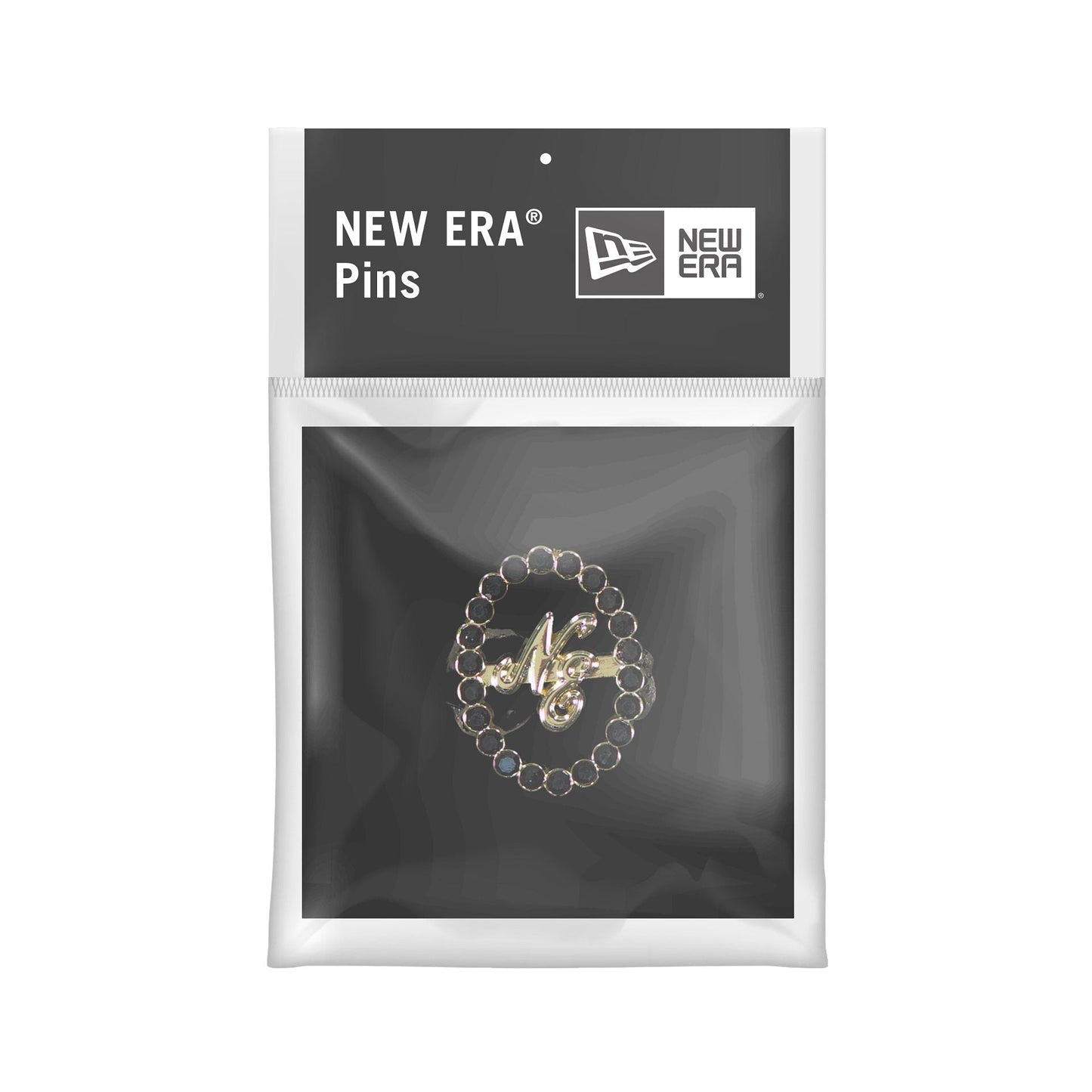 New Era Cap Jeweled Oval Pin