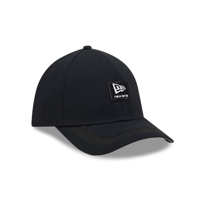 New Era Cap Black Cotton 39THIRTY M-Crown Stretch Fit Hat