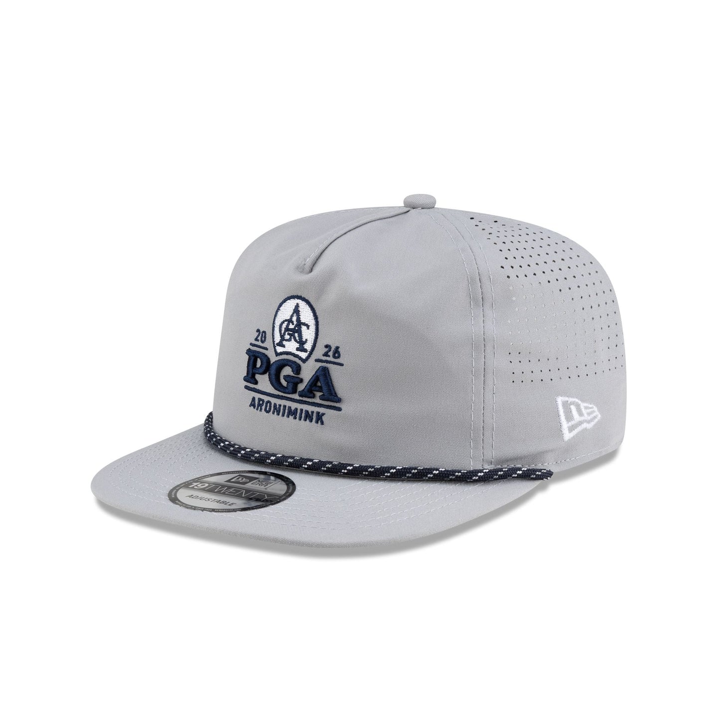 2026 PGA Championship Aronimink Performance Gray 19TWENTY Adjustable Hat