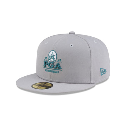 2026 PGA Championship Aronimink Gray 59FIFTY Fitted Hat
