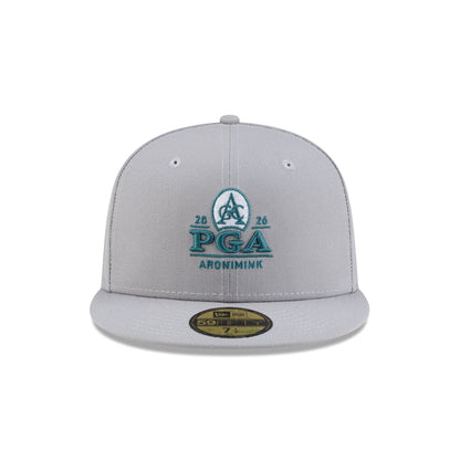 2026 PGA Championship Aronimink Gray 59FIFTY Fitted Hat