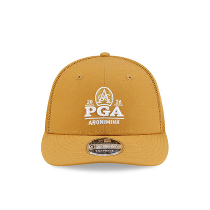 2026 PGA Championship Aronimink Ochre Low Profile 9FIFTY Trucker Hat