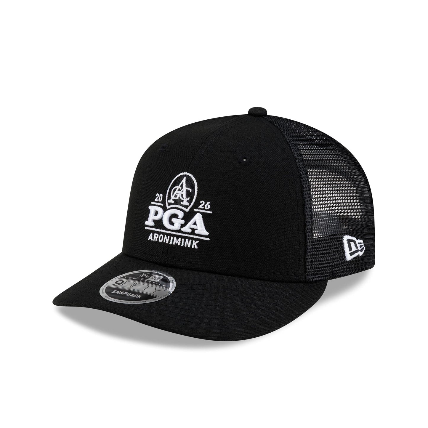 2026 PGA Championship Aronimink Black Low Profile 9FIFTY Trucker Hat