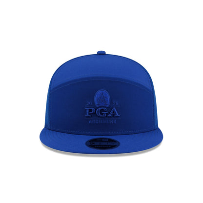 2026 PGA Championship Aronimink Light Royal Split Panel 9FIFTY Trucker Hat