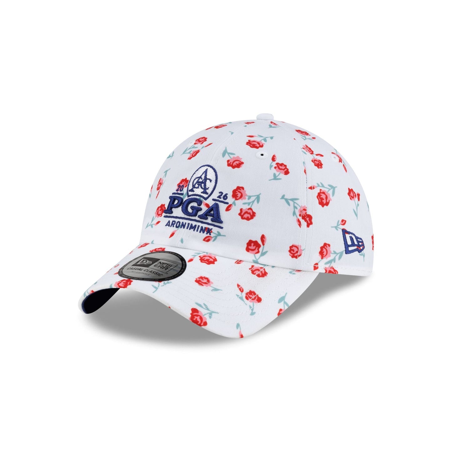 2026 PGA Championship Aronimink Scarlet Floral Women's Casual Classic Adjustable Hat