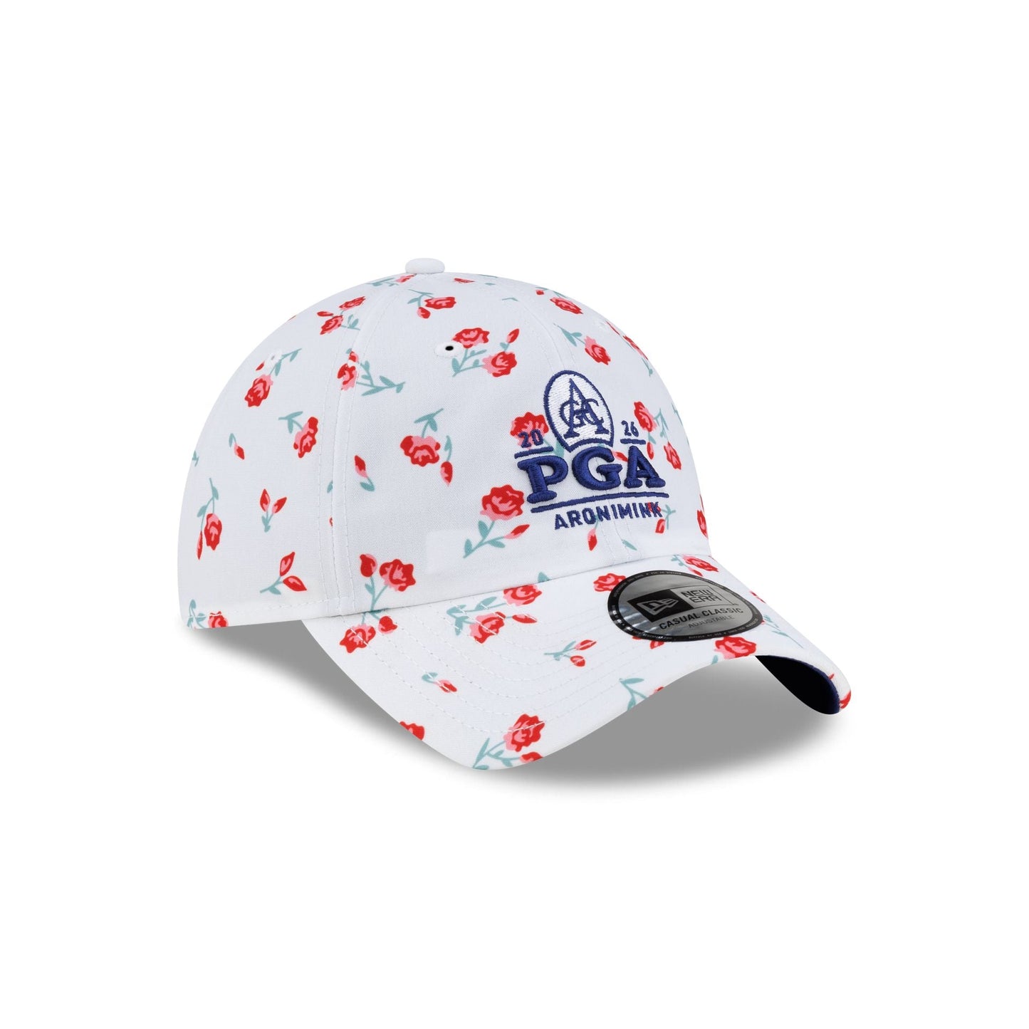 2026 PGA Championship Aronimink Scarlet Floral Women's Casual Classic Adjustable Hat