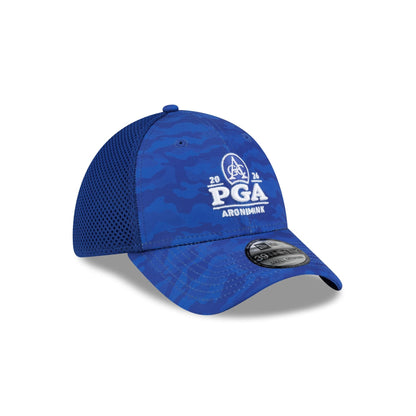 2026 PGA Championship Aronimink Neo Light Royal Camo 39THIRTY Stretch Fit Hat