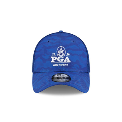 2026 PGA Championship Aronimink Neo Light Royal Camo 39THIRTY Stretch Fit Hat