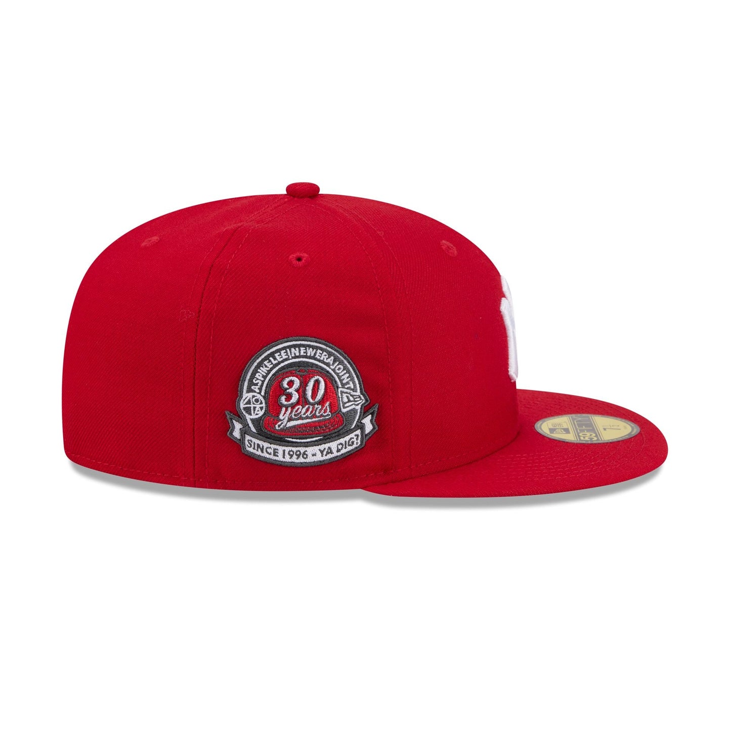 Spike Lee x New York Yankees 30th Anniversary Red Wool 59FIFTY Fitted Hat
