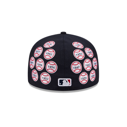Spike Lee x New York Yankees World Series Champions Baseballs Wool 59FIFTY Fitted Hat