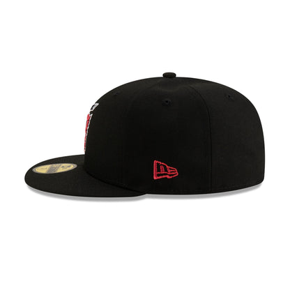Carolina Hurricanes Black 59FIFTY Fitted Hat