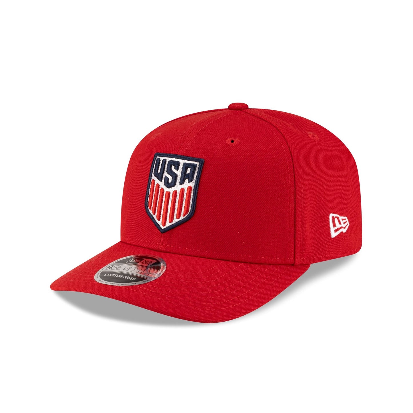 U.S. Soccer Men's National Team Americana Red 9SEVENTY Stretch-Snap Hat