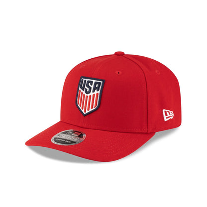 U.S. Soccer Men's National Team Americana Flag Red 9SEVENTY Stretch-Snap Hat