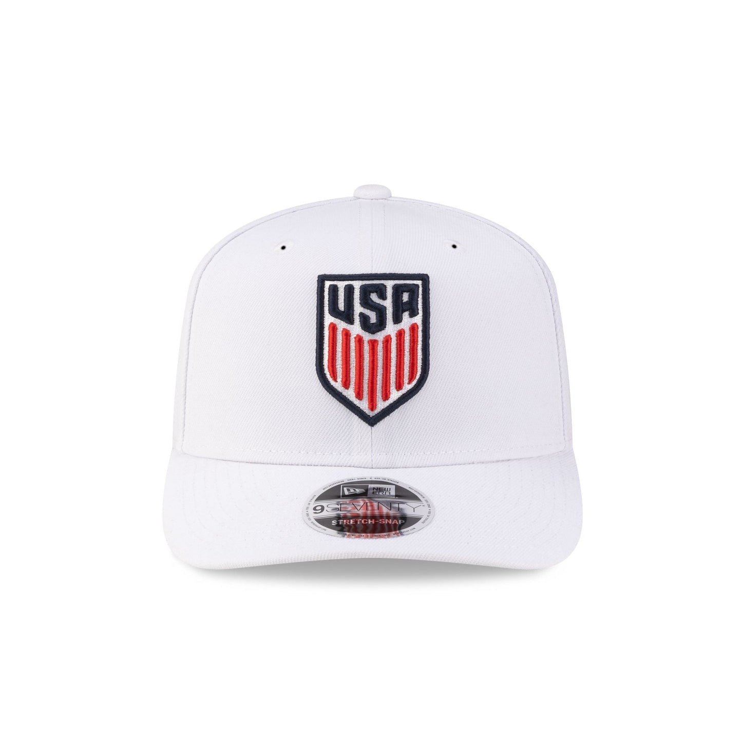 U.S. Soccer Men's National Team Americana Flag White 9SEVENTY Stretch-Snap Hat