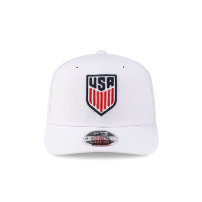 U.S. Soccer Men's National Team Americana Flag White 9SEVENTY Stretch-Snap Hat