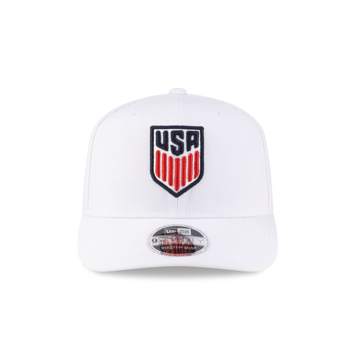 U.S. Soccer Men's National Team Americana White 9SEVENTY Stretch-Snap Hat