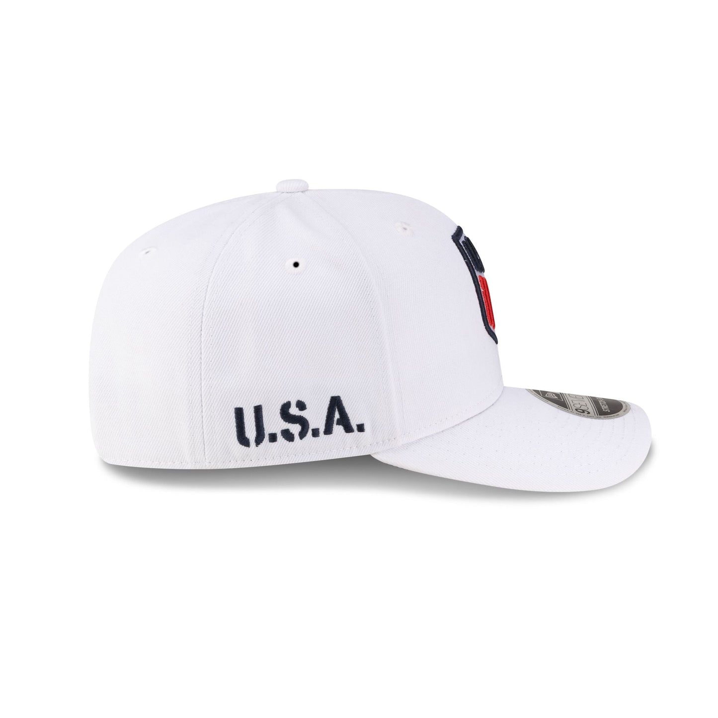 U.S. Soccer Men's National Team Americana White 9SEVENTY Stretch-Snap Hat