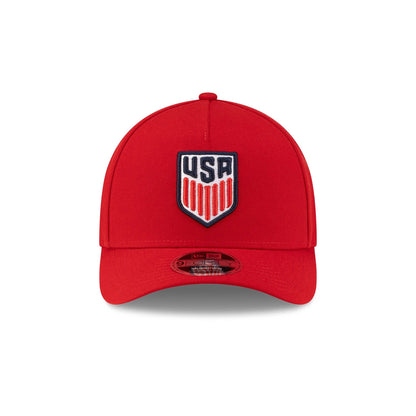 U.S. Soccer Men's National Team Americana Red 9FORTY M-Crown A-Frame Snapback Hat
