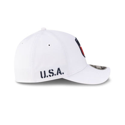 U.S. Soccer Men's National Team Americana White 9FORTY M-Crown A-Frame Snapback Hat