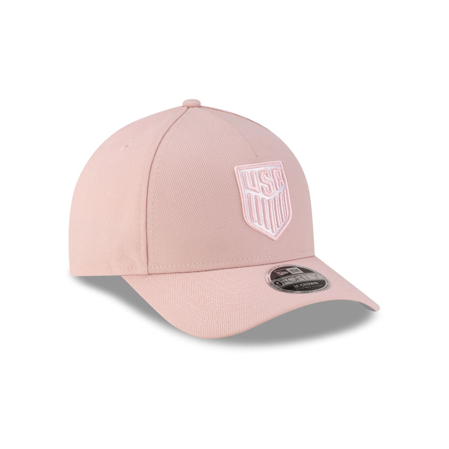 U.S. Soccer Men's National Team Pink 9FORTY M-Crown A-Frame Snapback Hat
