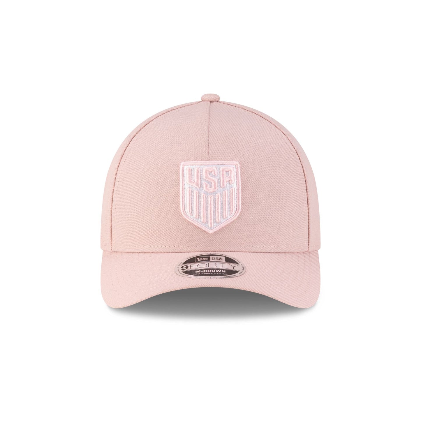 U.S. Soccer Men's National Team Pink 9FORTY M-Crown A-Frame Snapback Hat