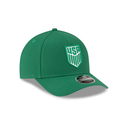 U.S. Soccer Men's National Team Kelly Green 9FORTY M-Crown A-Frame Snapback Hat