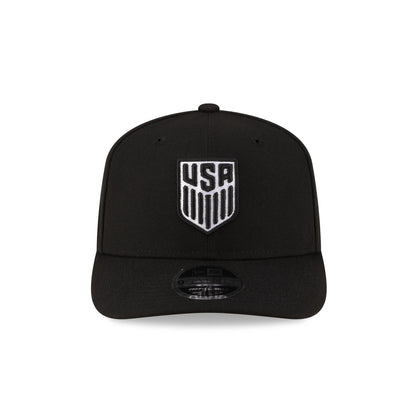 U.S. Soccer Men's National Team Black 9SEVENTY Stretch-Snap Hat