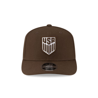 U.S. Soccer Men's National Team Walnut 9SEVENTY Stretch-Snap Hat